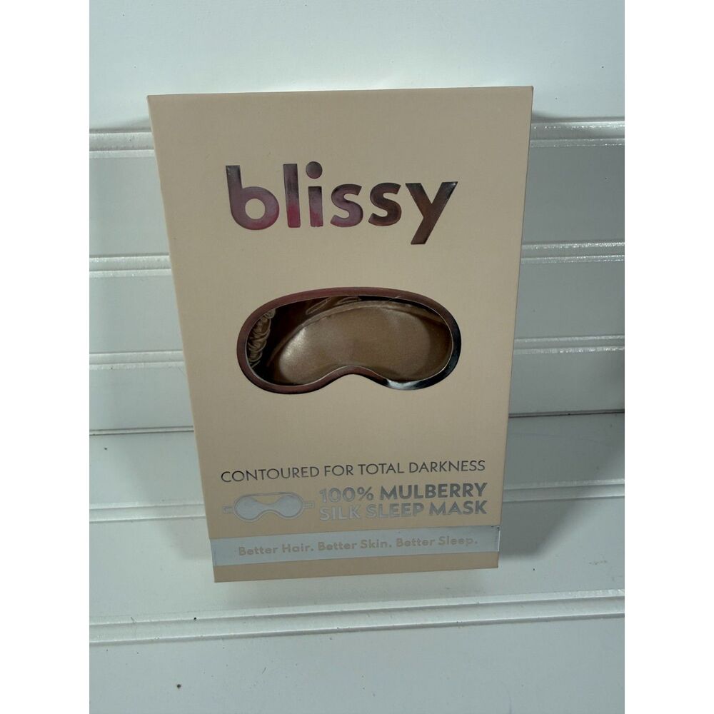 New blissy Champagne Sleep Mask